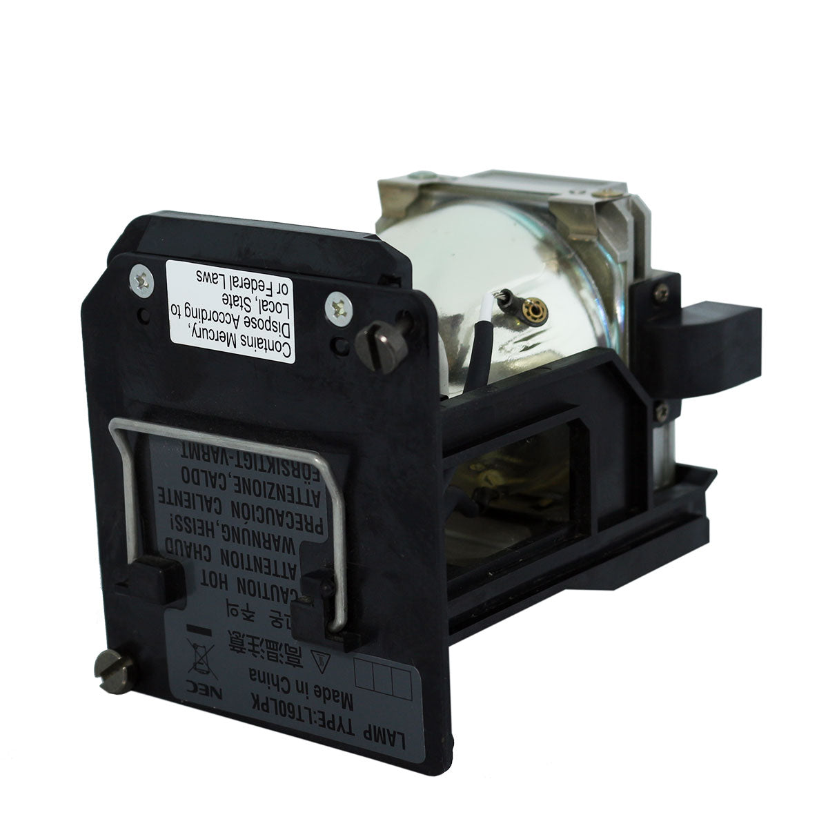 NEC HT1000 Replacement Projector Lamp with Original Ushio Bulb and Housing - view 8