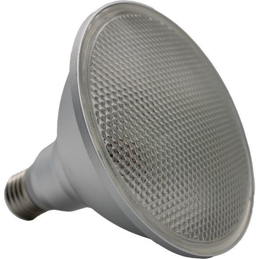 PAR38 20W Color Changing LED Floodlight Smart Light Bulb with Voice Control or IR Remote Control. E26/E27 Base perfect for Lawn, Landscape, and Parties!