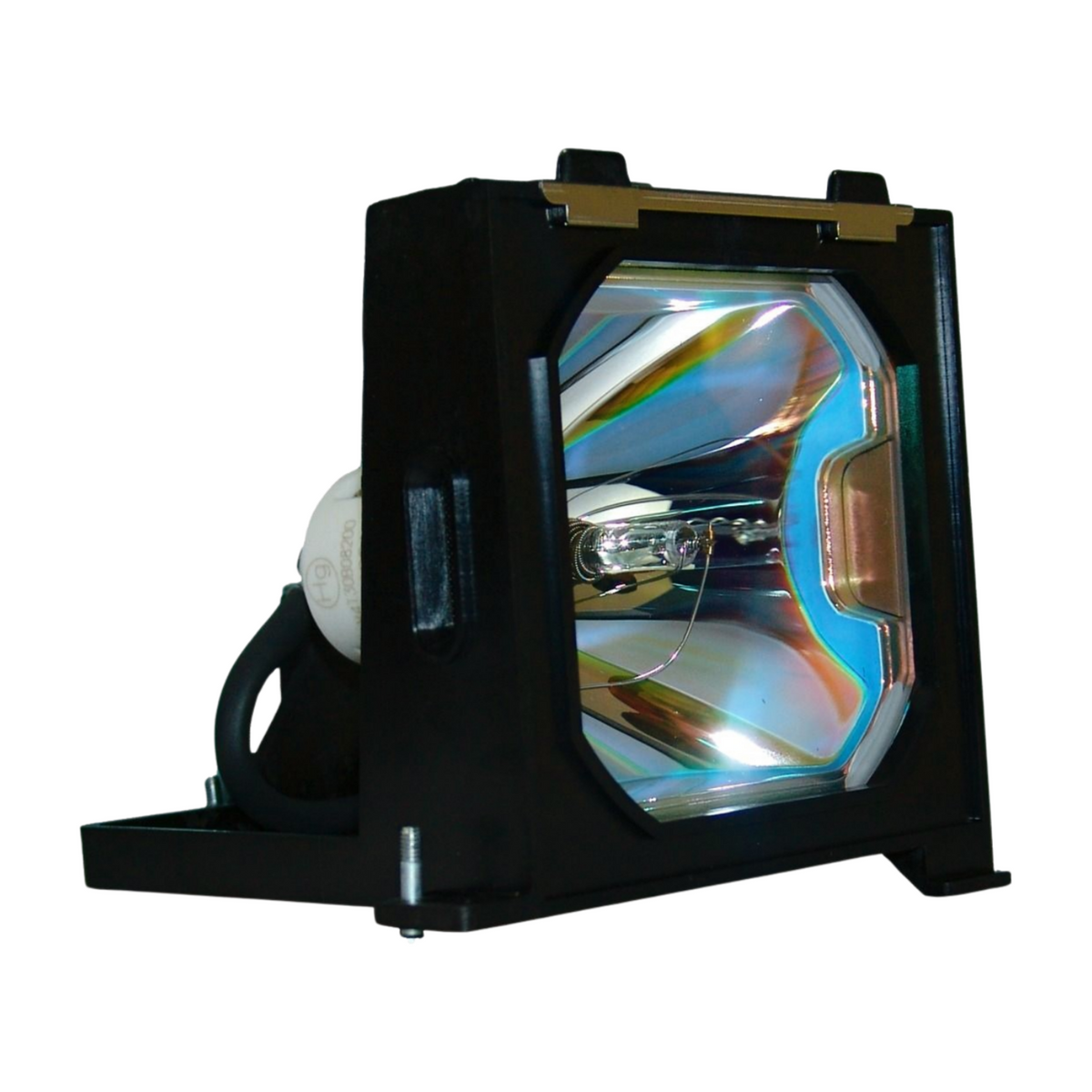 Eiki LC-XC10 Replacement Projector Lamp with Original Ushio Bulb and Housing - view 3