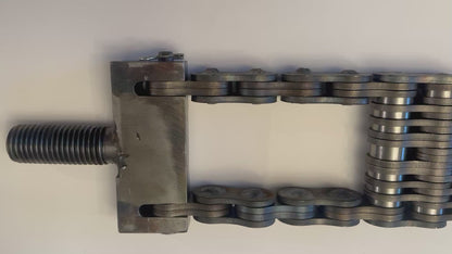 Replacement Drive Chain for Metavic Log Loaders- 400 Degree Rotating