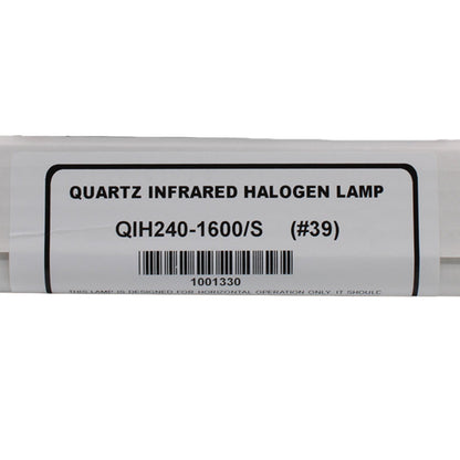 Ushio 1600 Quartz Infrared Heater QIH240-1600/S Halogen Lamp