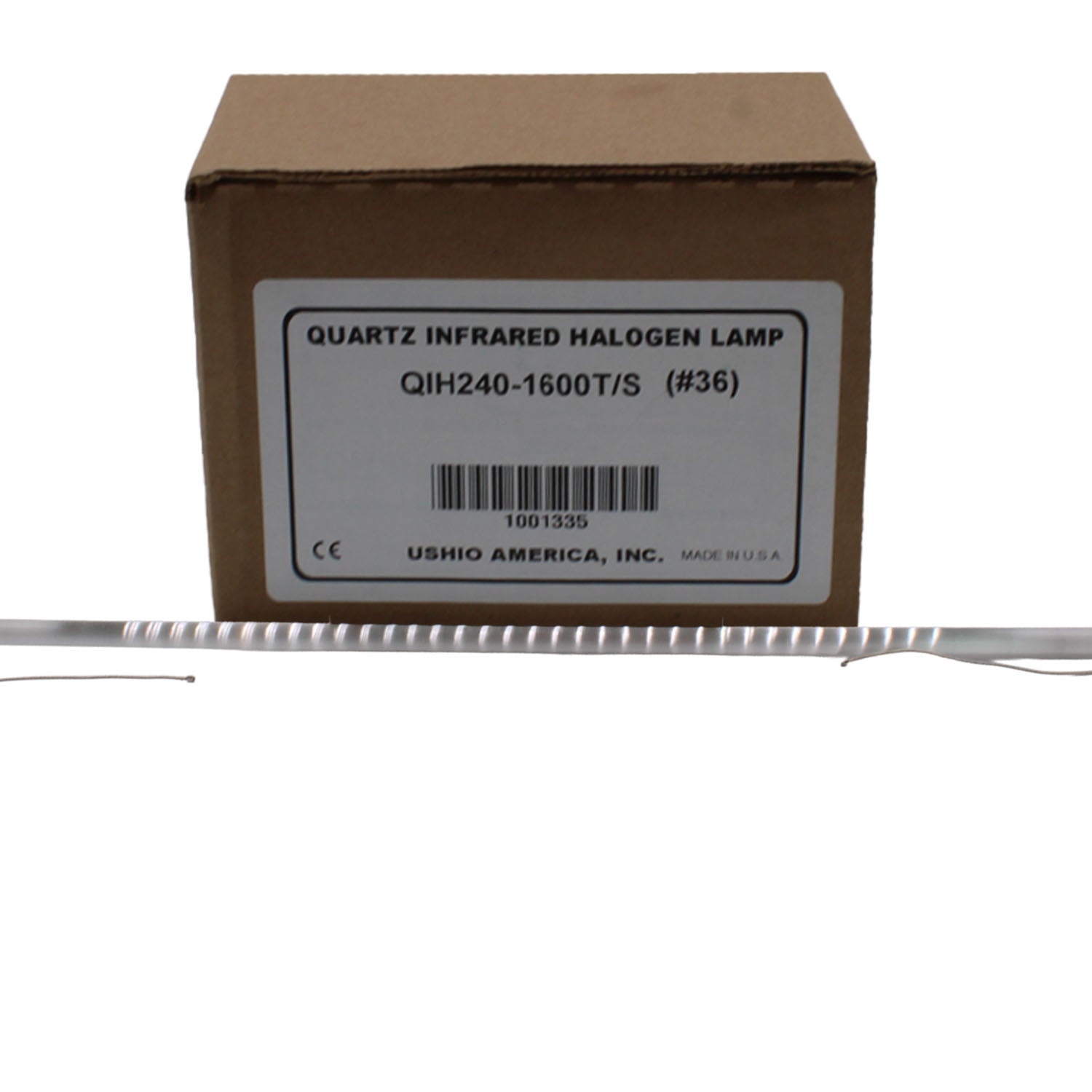 Ushio 1600 Quartz Infrared Heater QIH240-1600T/S Halogen Lamp