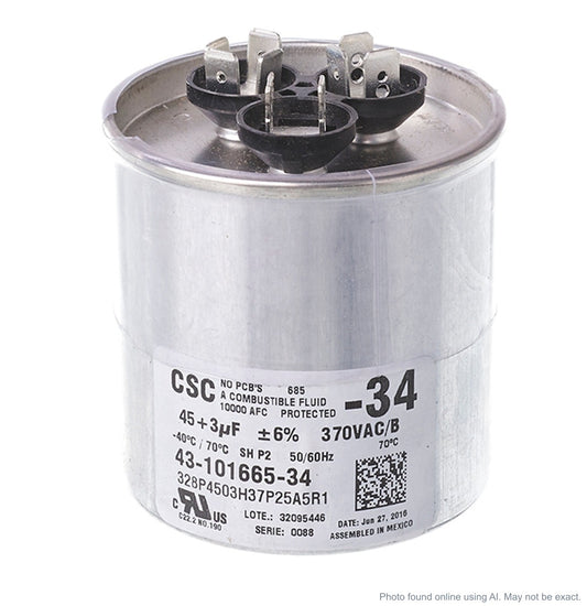 Rheem Furnace Parts 43-101665-34 Capacitor
