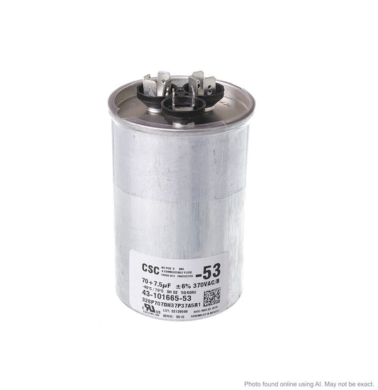 Rheem Furnace Parts 43-101665-53 Dual Round Capacitor