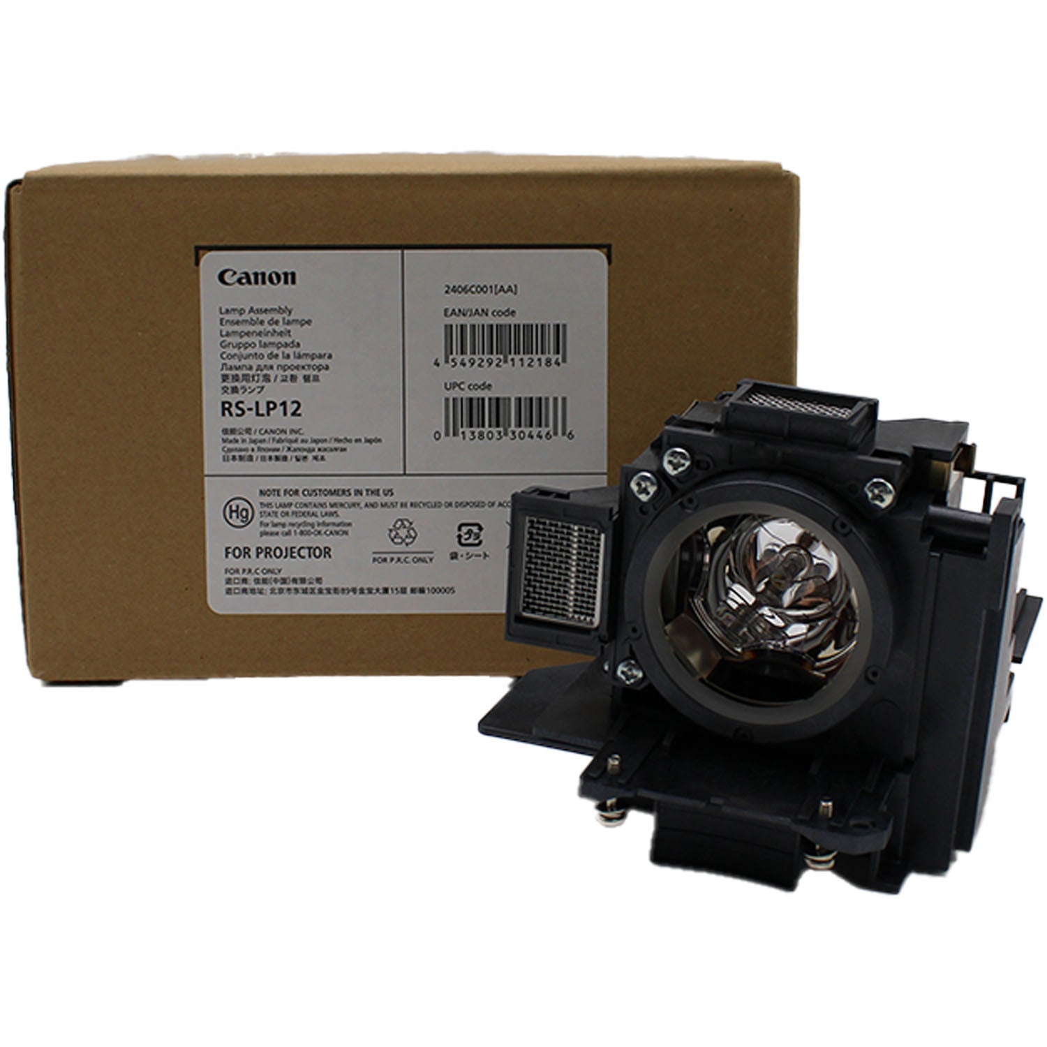 Canon WUX6700 Genuine OEM Replacement Projector Lamp & Housing