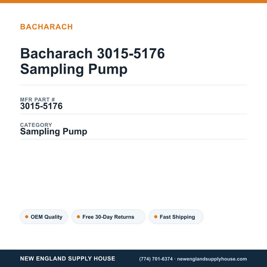 Bacharach 3015-5176 Sampling Pump — New England Supply House spec card [NESH-SPEC-CARD-V2]