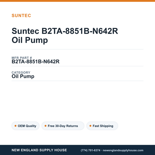 Suntec B2TA-8851B-N642R Oil Pump — New England Supply House spec card [NESH-SPEC-CARD-V2]