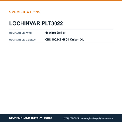 Lochinvar PLT3022 Heating Boiler Flame Sensor specifications — New England Supply House [NESH-SPECTABLE-V1]