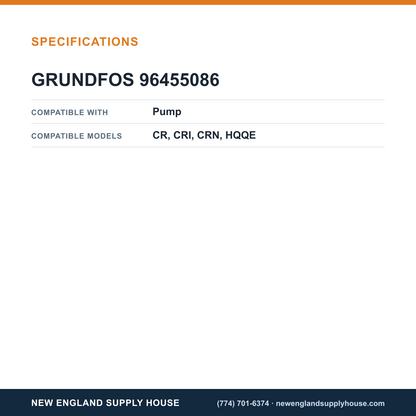 Grundfos Pumps 96455086 Pump Shaft Seal Kit specifications — New England Supply House [NESH-SPECTABLE-V1]