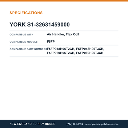 York Parts S1-32631459000 Air Handler Motor Mount Assembly specifications — New England Supply House [NESH-SPECTABLE-V1]