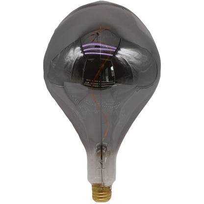 A165S Oversized Vintage LED Edison Bulb, Smoke Decorative E26 Dimmable 7W, 350 Lumens, Warm White 2200K, 1 Pack