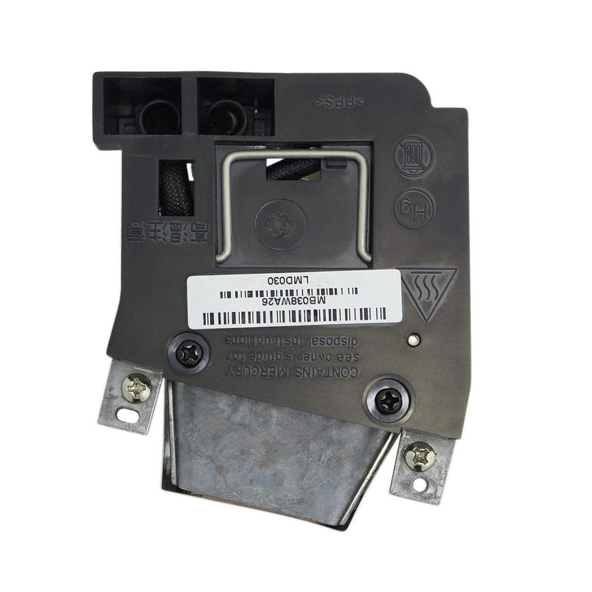 Eiki EIP-S200 Replacement Projector Lamp with Original Osram Bulb and Housing - view 5