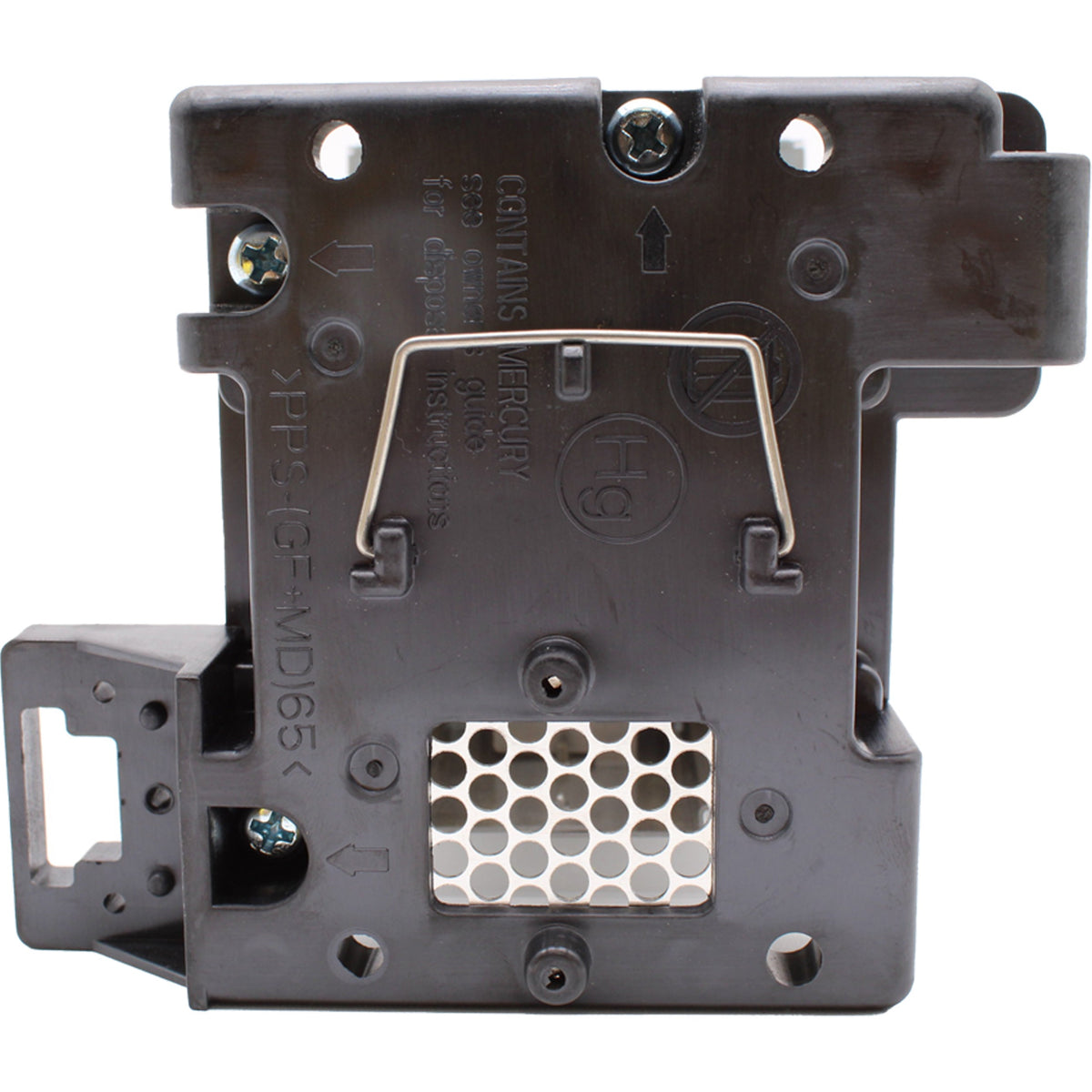 Mitsubishi PT-LW80NTU Replacement Projector Lamp with Original Ushio Bulb and Housing - view 8
