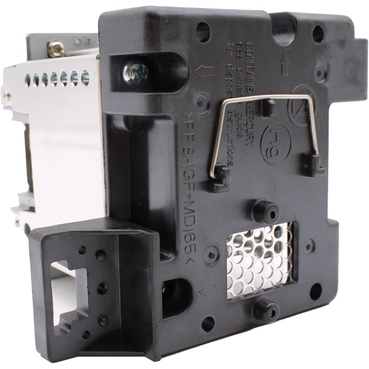 Mitsubishi PT-LW80NTU Replacement Projector Lamp with Original Ushio Bulb and Housing - view 7