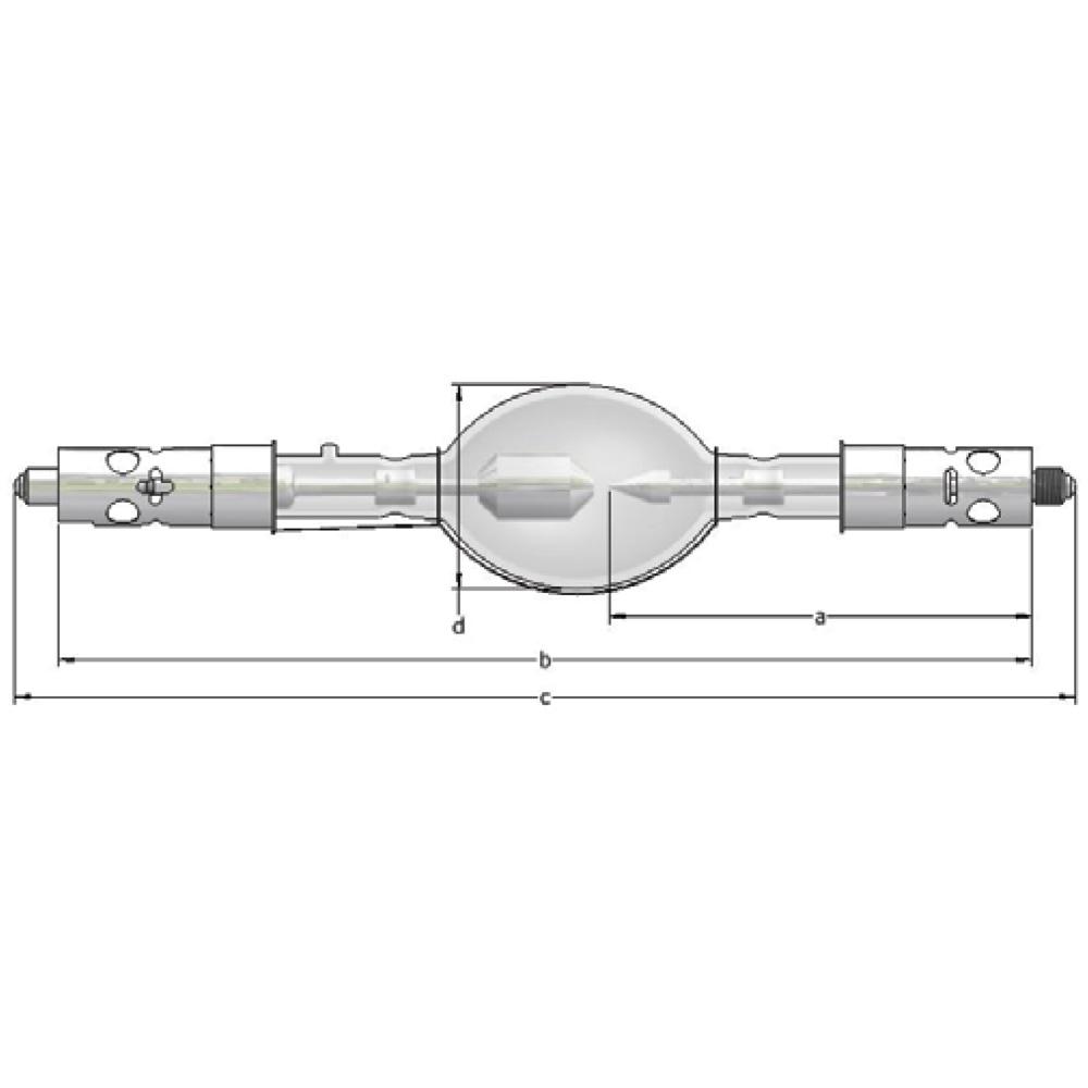 Philips LTI XDC-7000C 7000W Digital Cinema Xenon Lamp for Christie Cinema Projectors